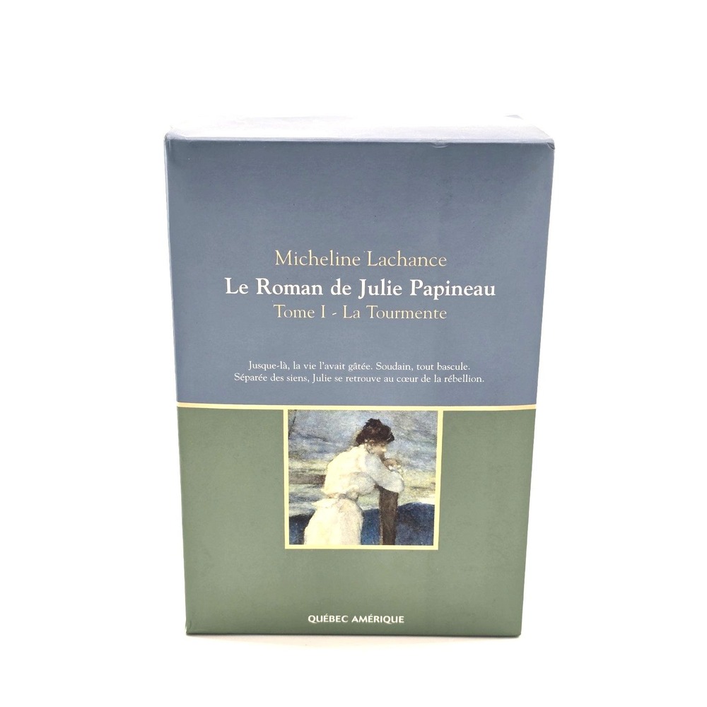 ๐ Coffret Le Roman de Julie Papineau โ Micheline Lachance โ Tome 1 & 2 Fr Novel